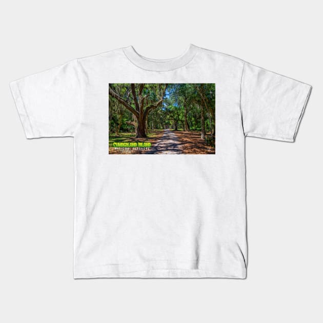 Cumberland Island National Seashore Kids T-Shirt by Gestalt Imagery